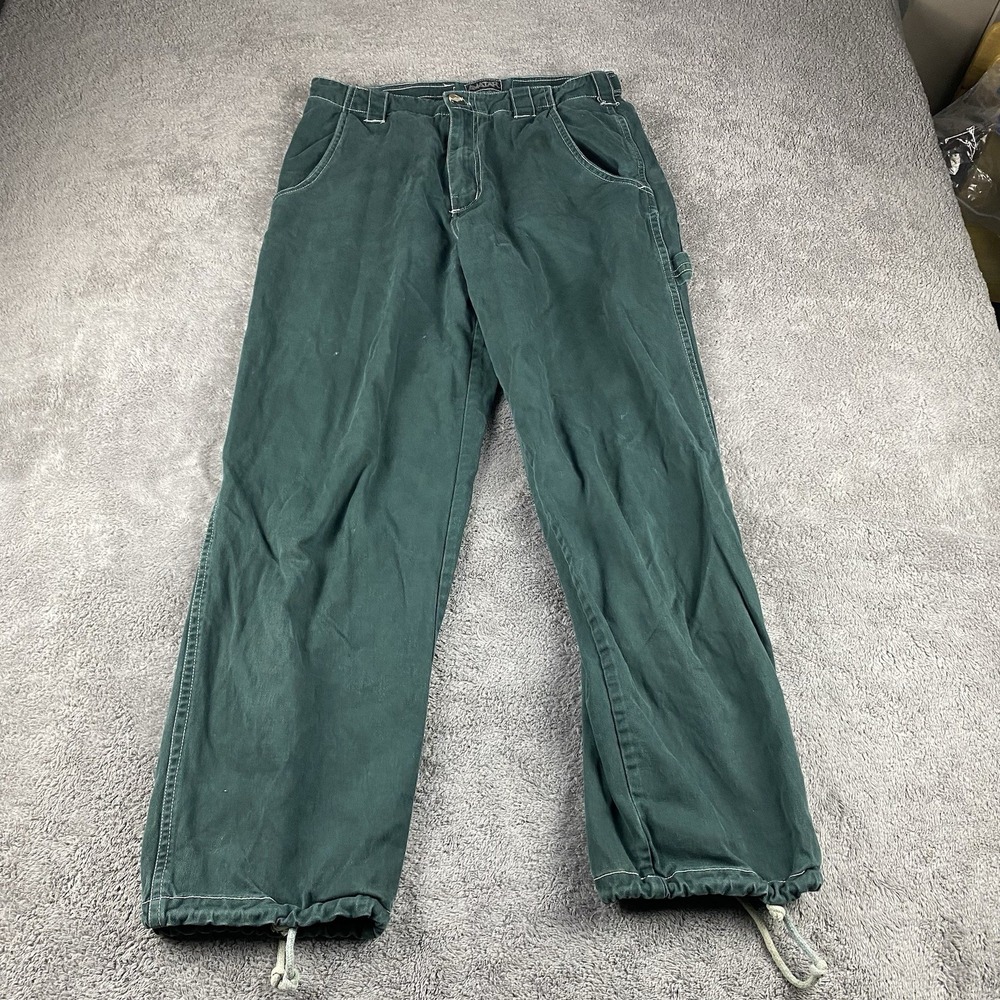 Avatar Capri Drawstring Cuff Pants Womens 5 30x25 Green